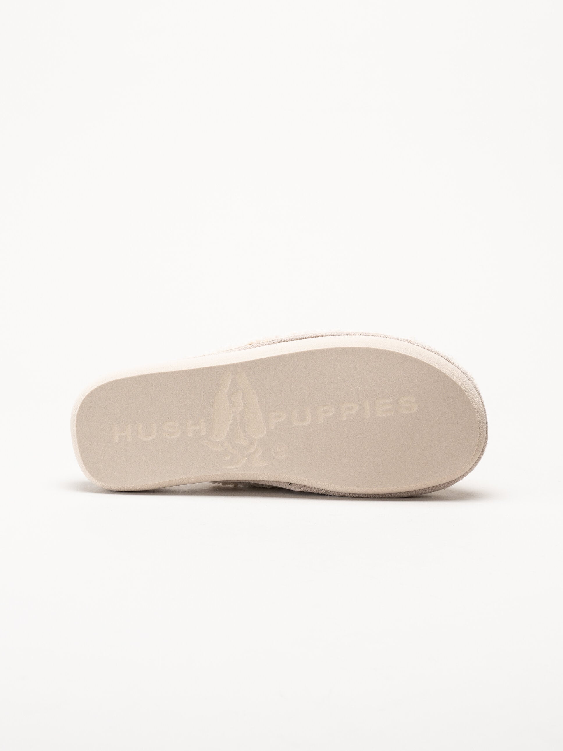 Hush Puppies - Women´s Imelda - Beiga tofflor i ullimitation