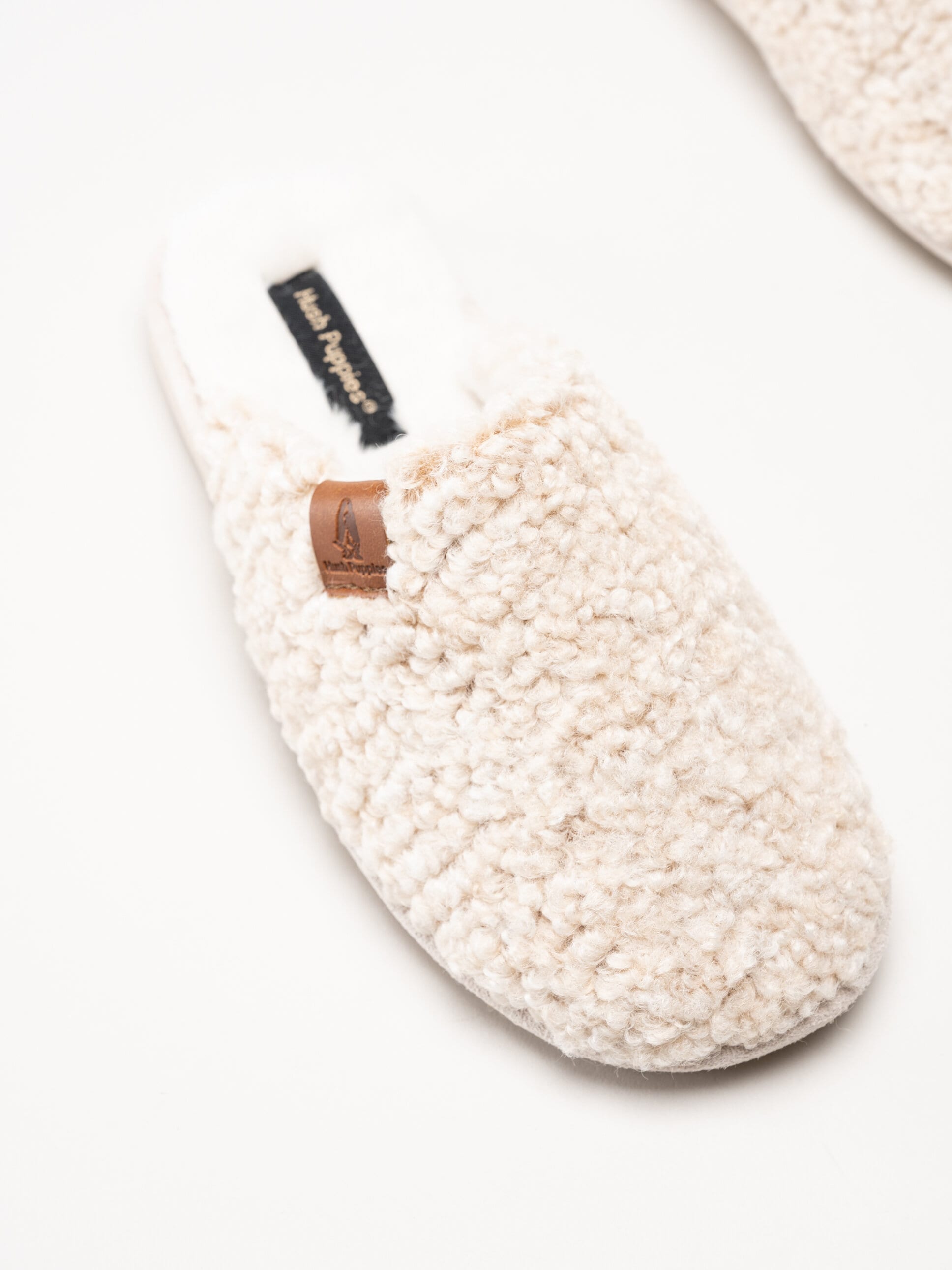 Hush Puppies - Women´s Imelda - Beiga tofflor i ullimitation