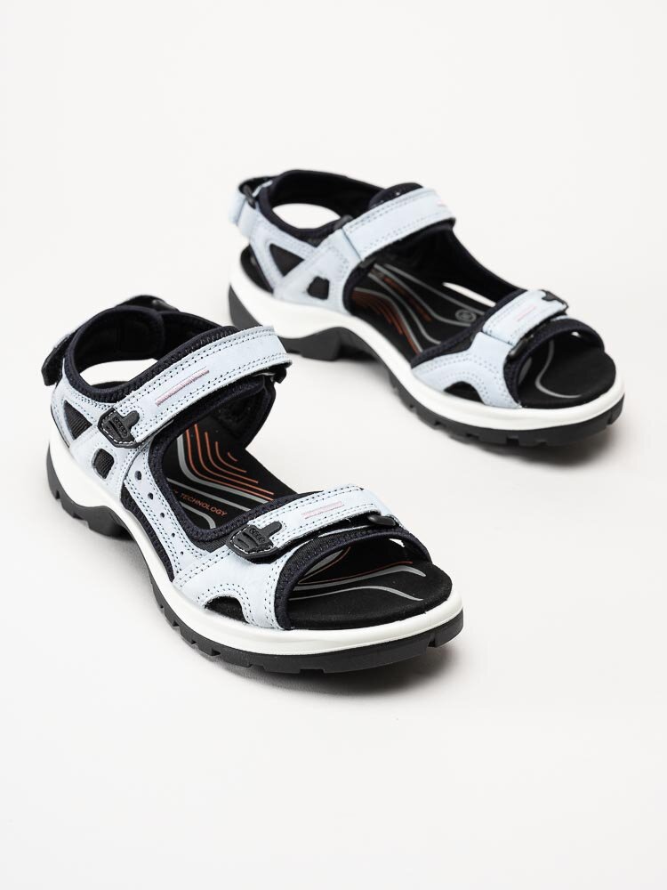 Ecco - Offroad Yucatan - Ljusblå sandaler i mocka