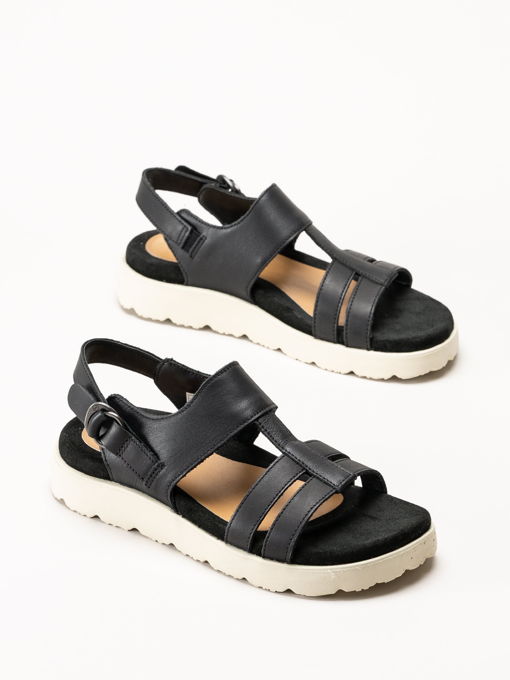 Merrell - Fleur Backstrap - Svarta sandaler