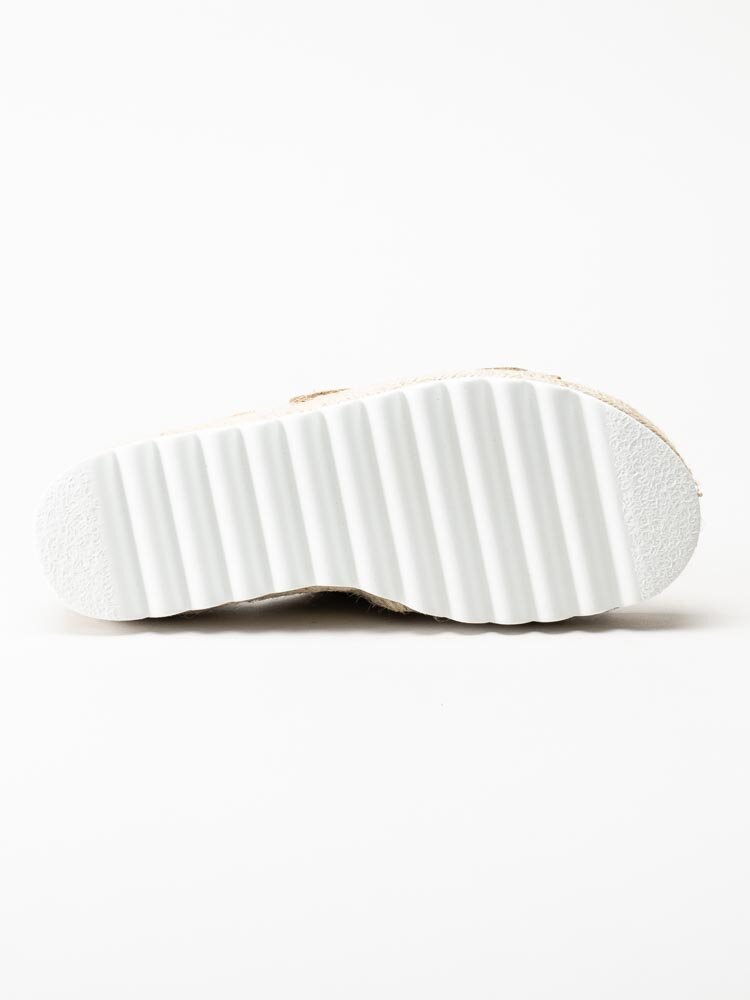 Sweeks - Sonja - Beige sandaler i mocka