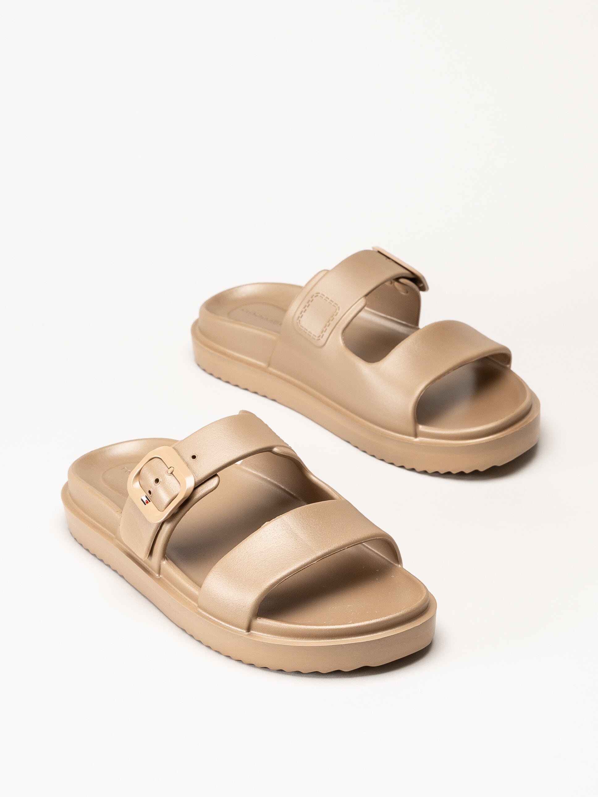 Tommy Hilfiger - Double Strap - Beige sandaler