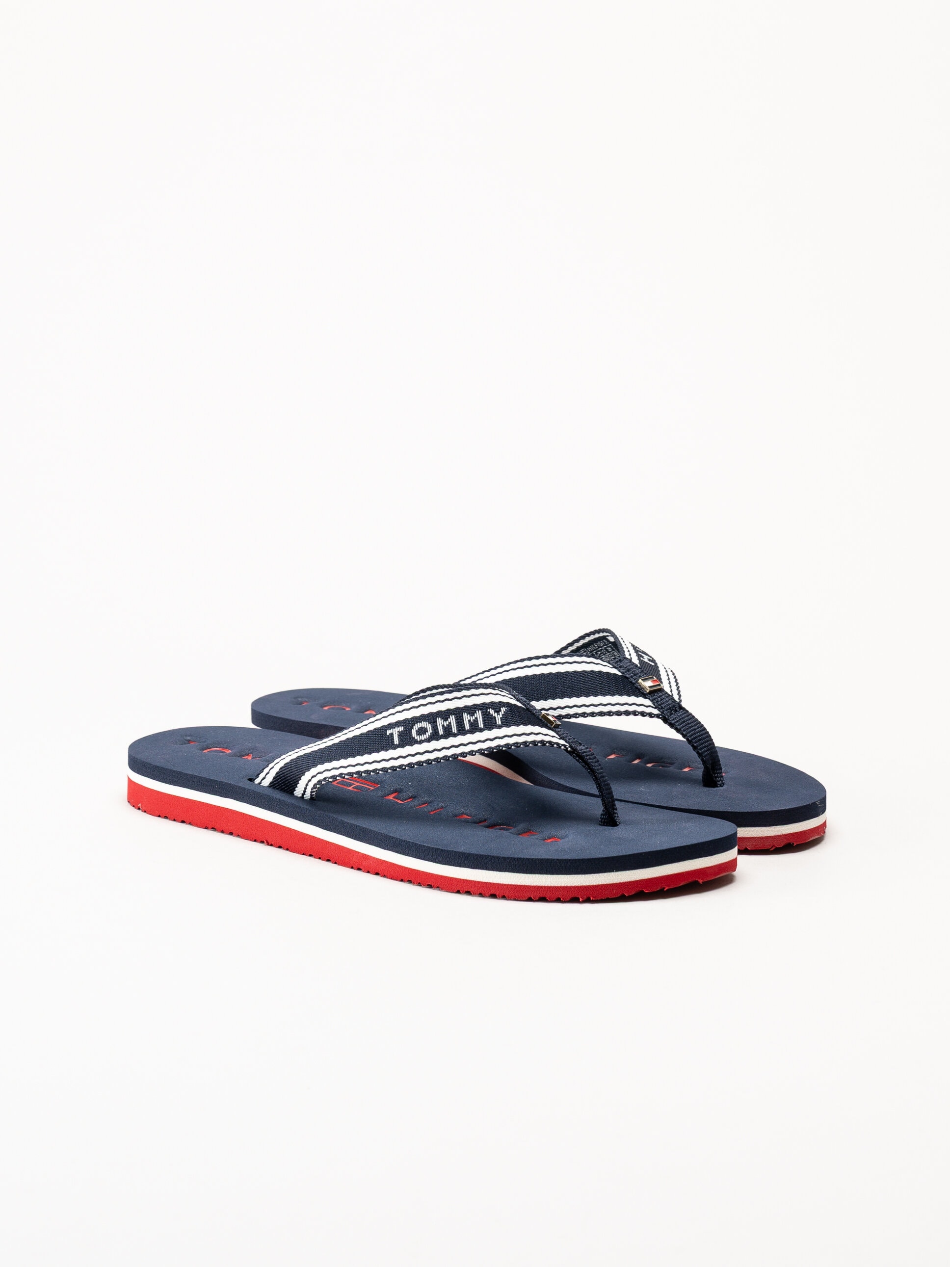Tommy Hilfiger - Webbing Summer Sandal - Mörkblå flip flops