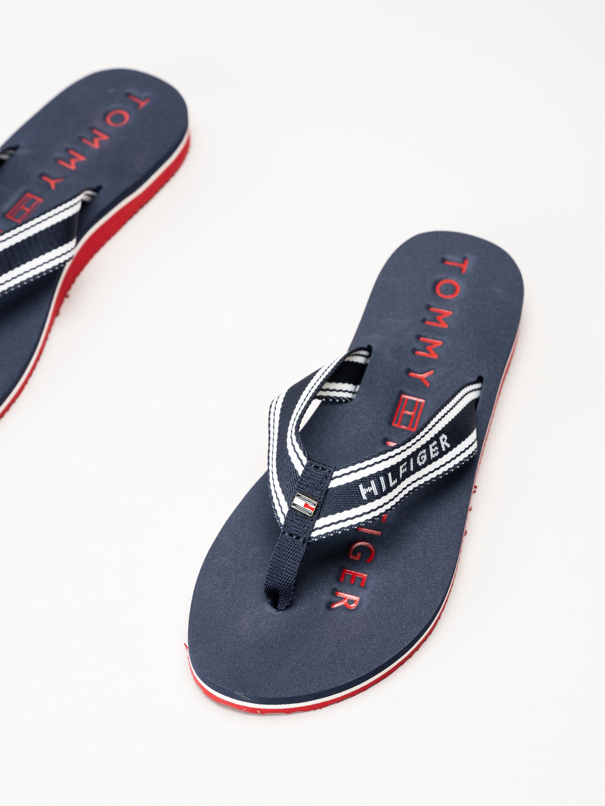 Tommy Hilfiger - Webbing Summer Sandal - Mörkblå flip flops