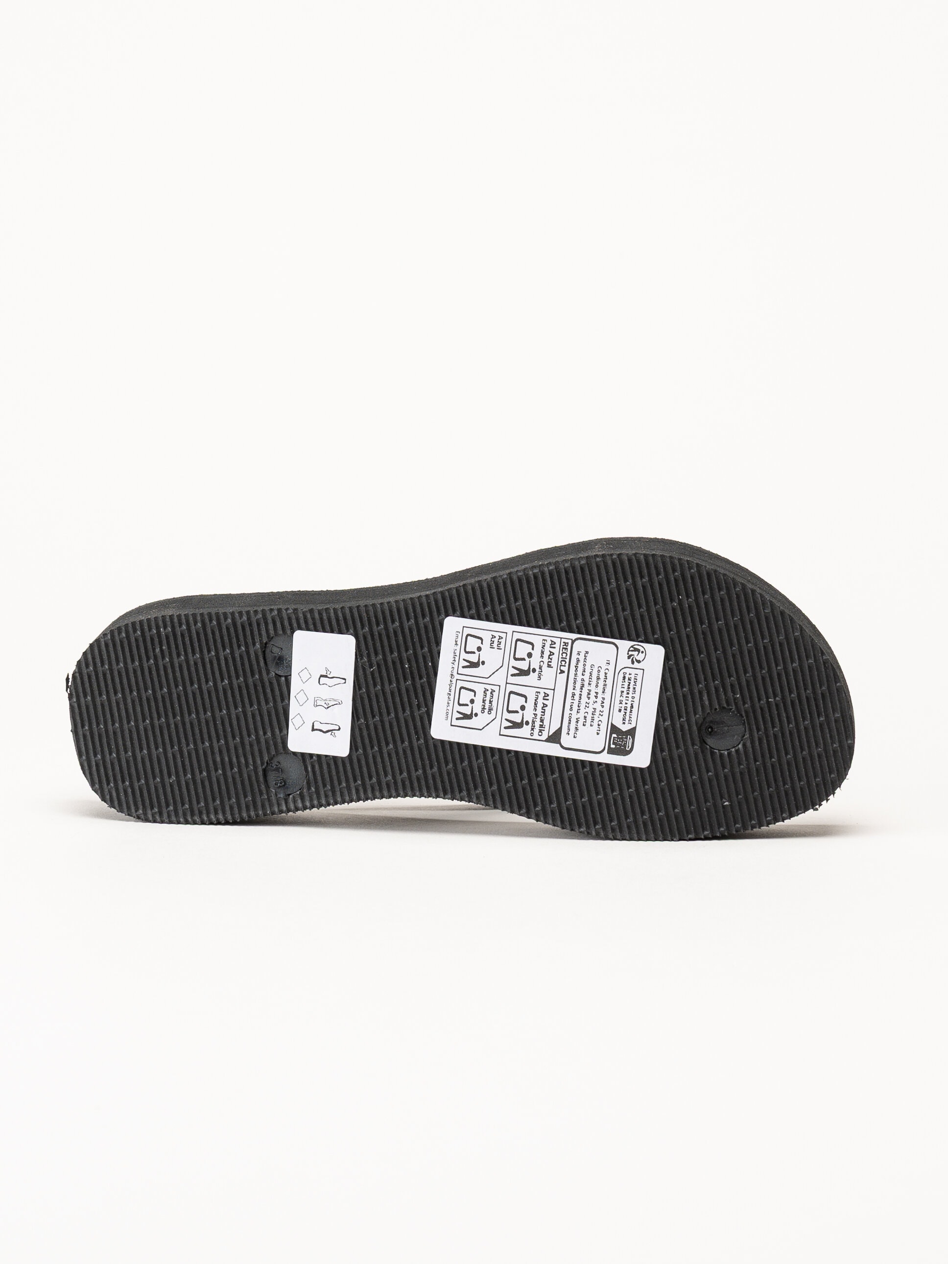 Havaianas - Slim Flatform - Svarta flip flops