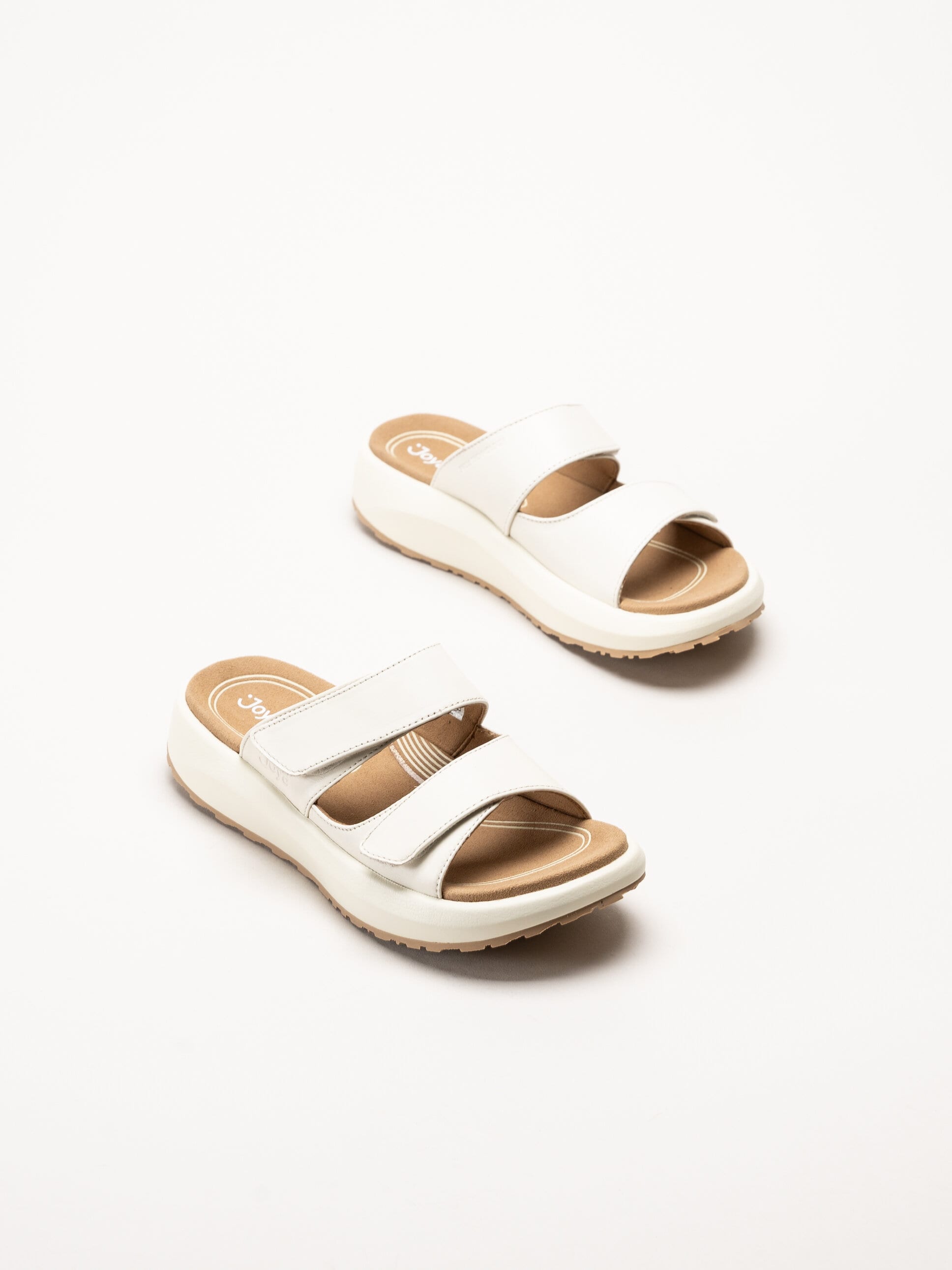 Joya - Vienna III - Off white sandal i skinn