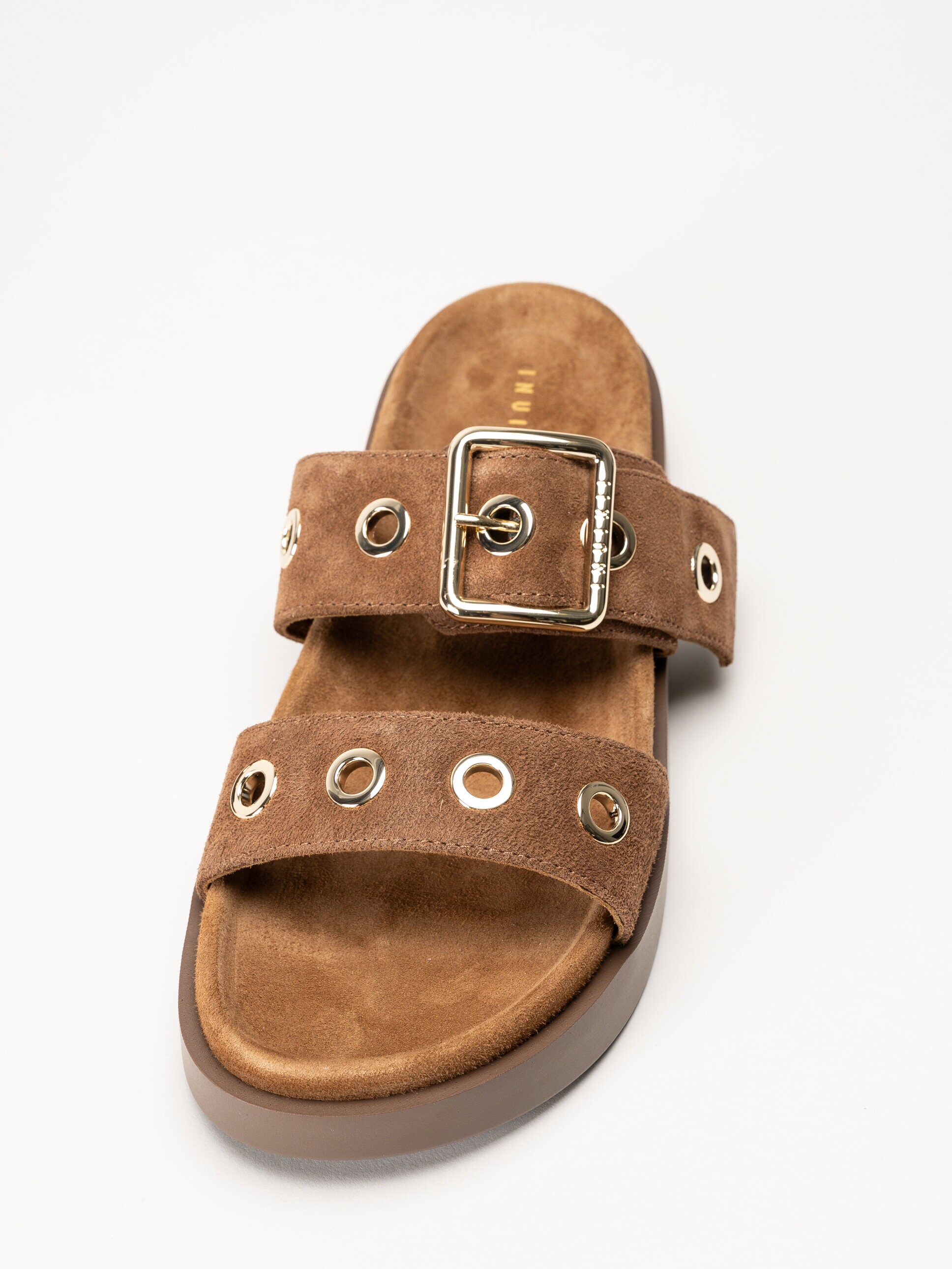 Inuikii - Tilda Buckle - Mörkbruna sandaler