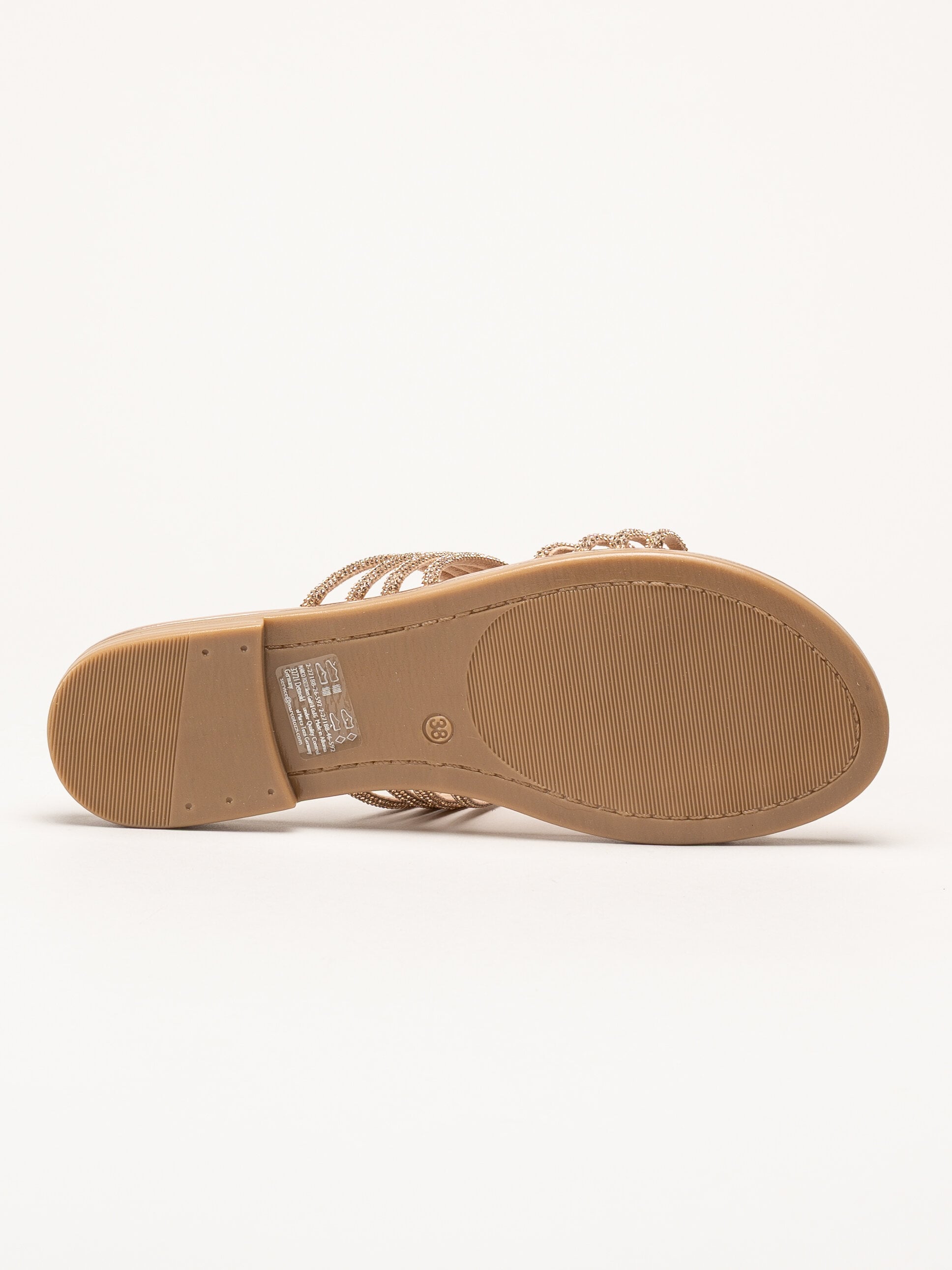 Marco Tozzi - Guldfärgade sandaler