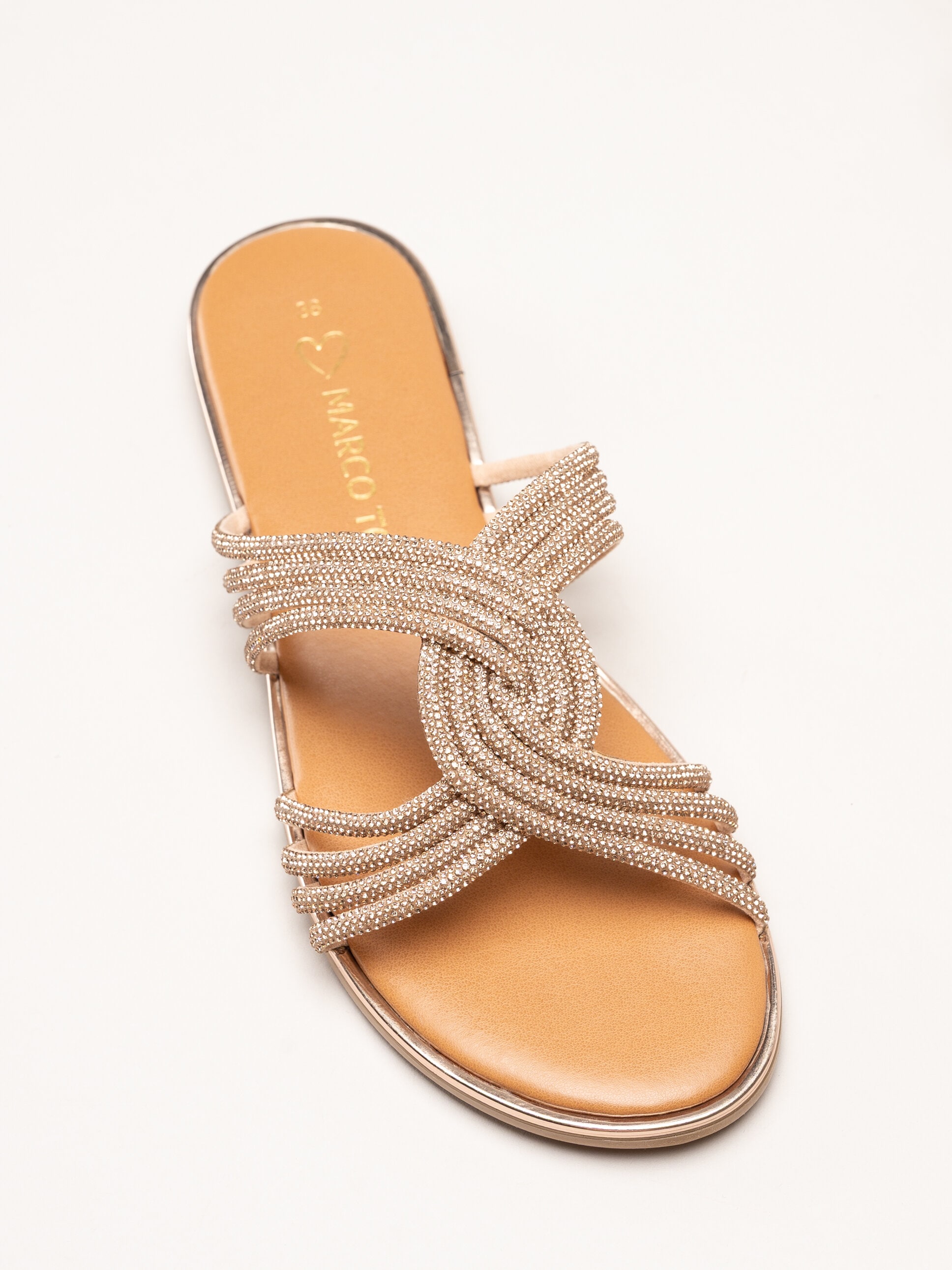 Marco Tozzi - Guldfärgade sandaler