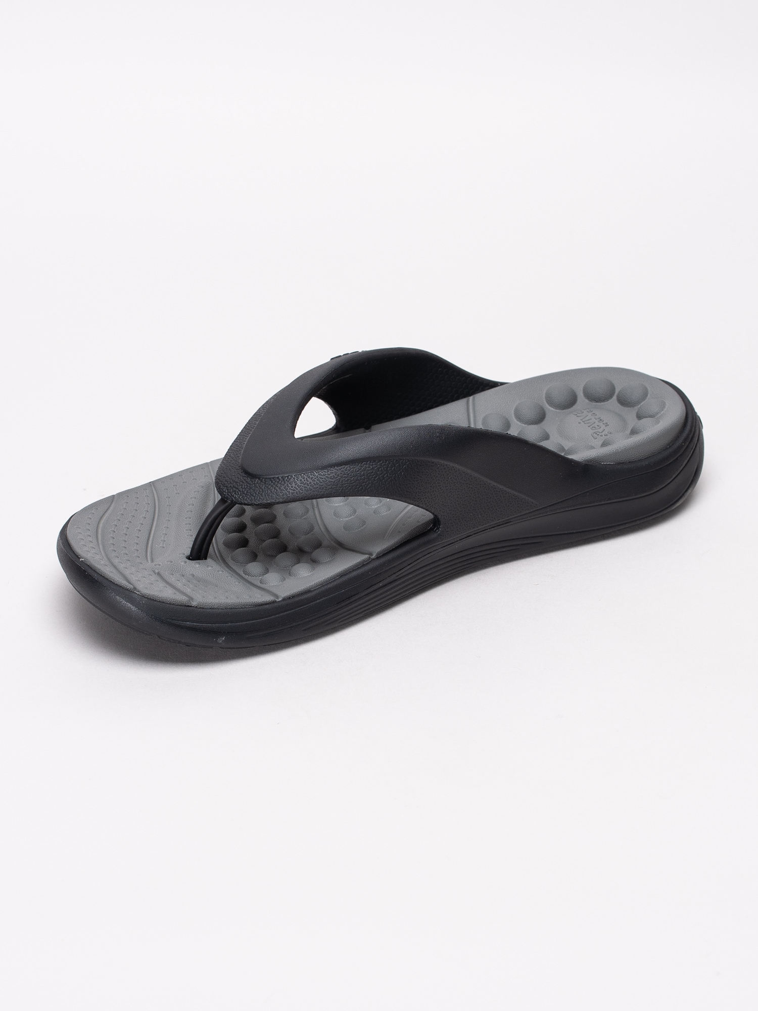 66191008 Crocs Reviva Flip 205545-0DD svarta flipflops sandaler-2