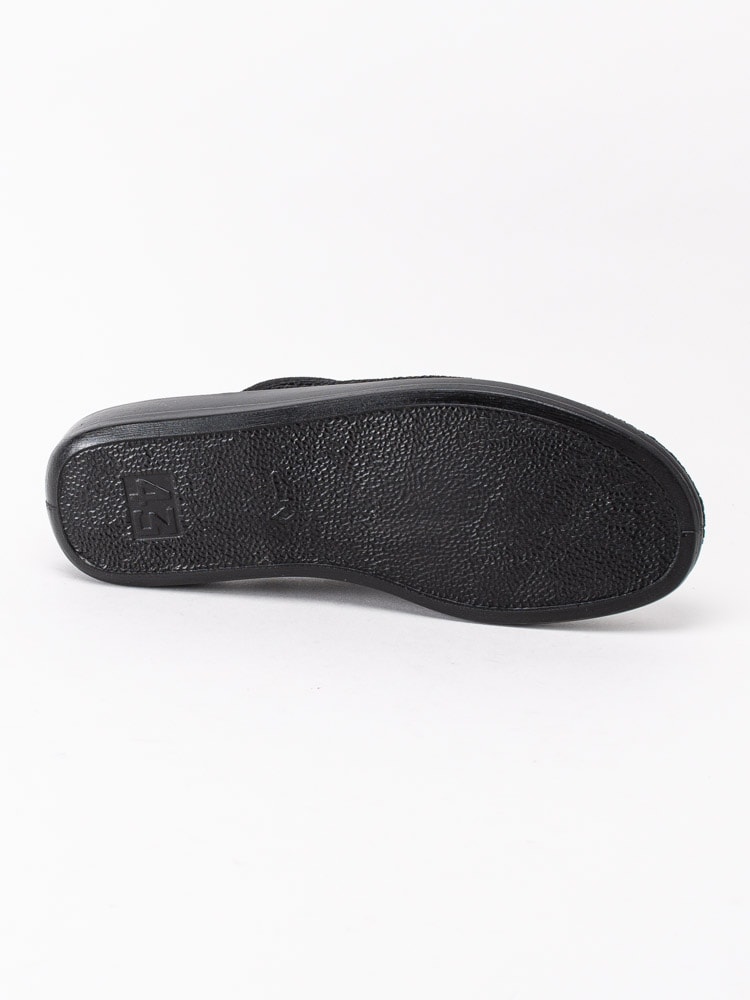 66203012 Rohde Black 2688-90 Svarta sandaler i textil-11