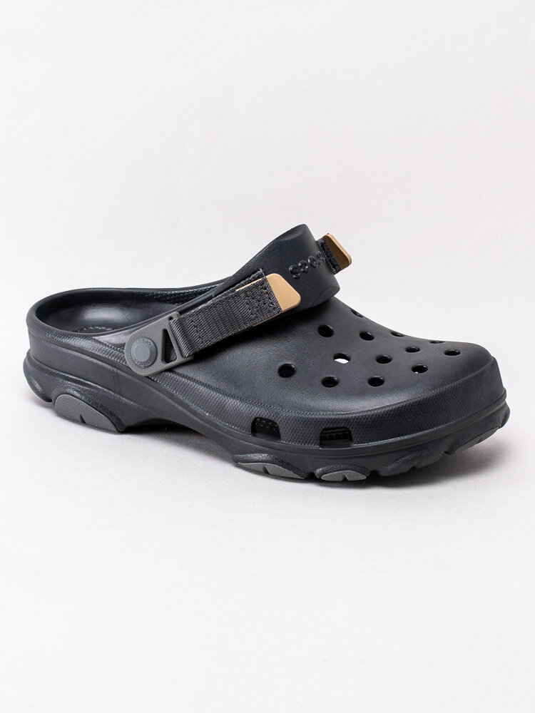 Crocs - Classic All Terrain Clog - Svarta crocs med lösbartag rem