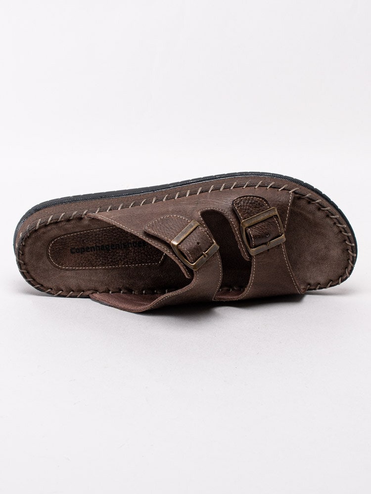 Copenhagen Shoes - Kentucky 19 - Bruna remsandaler i skinn