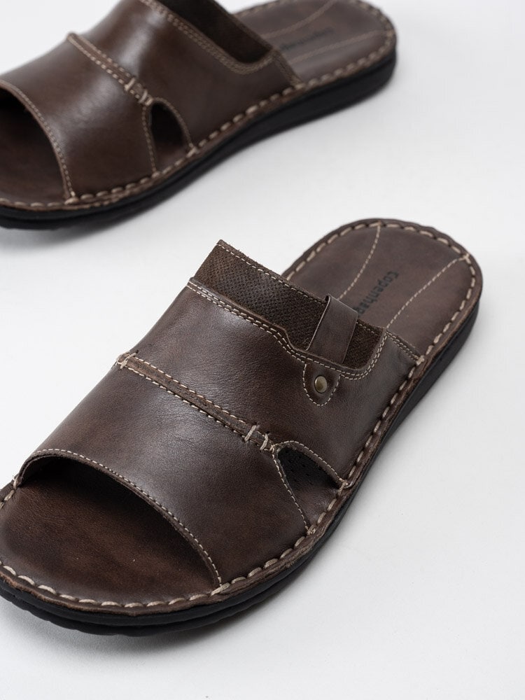 Copenhagen Shoes - Naperwille 21 - Bruna slip in tofflor i skinn