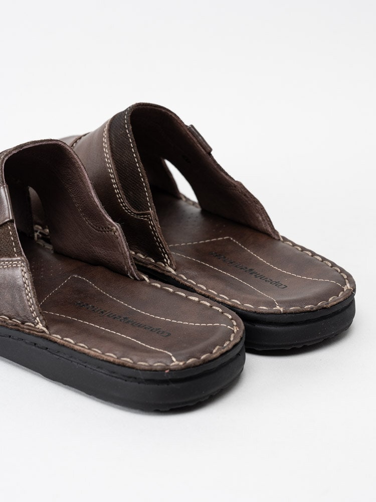 Copenhagen Shoes - Naperwille 21 - Bruna slip in tofflor i skinn