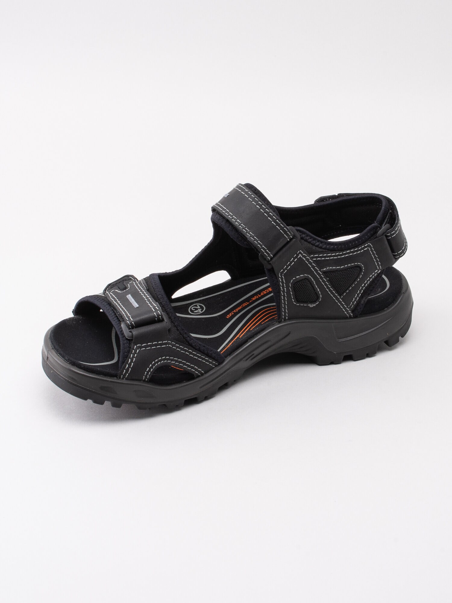 Ecco - Offroad - Svarta sportiga sandaler