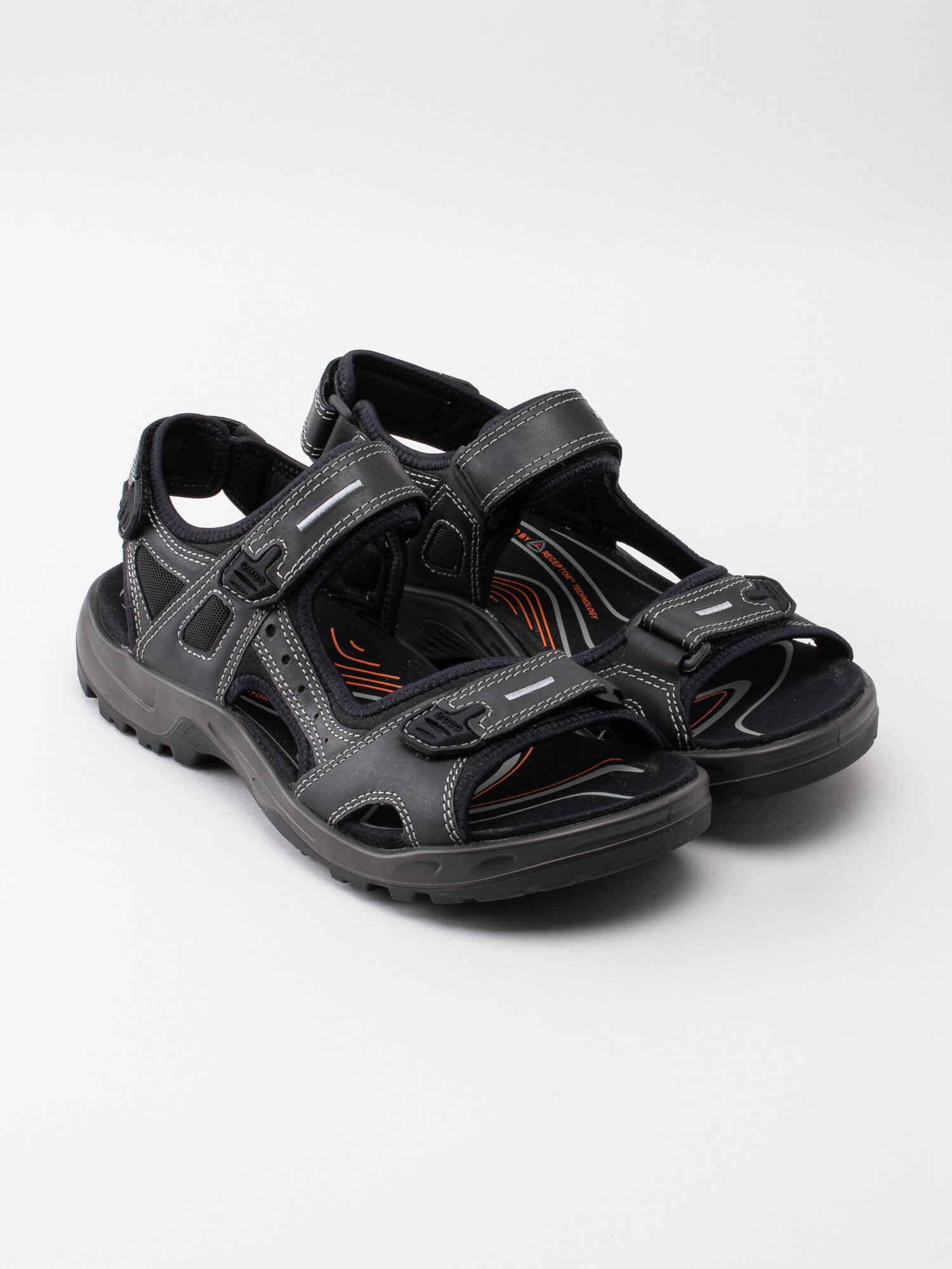 Ecco - Offroad - Svarta sportiga sandaler