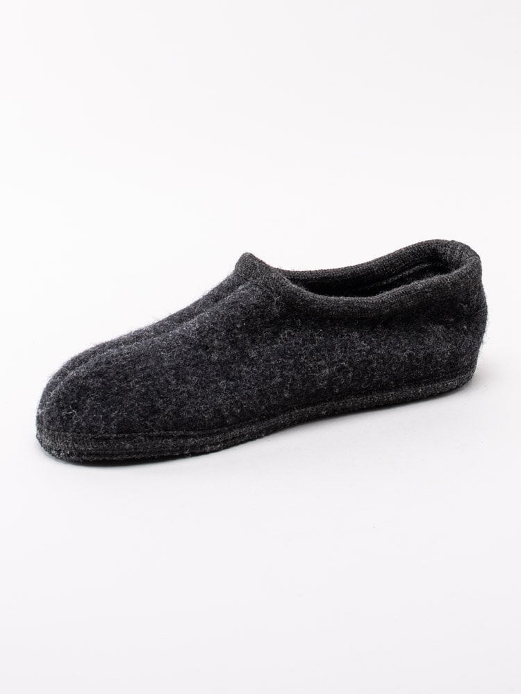 Ulle - Original High - Mörkgrå slip on ulltofflor