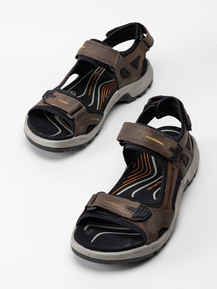 Ecco - Yucatan M Sandal - Bruna sportiga sandaler