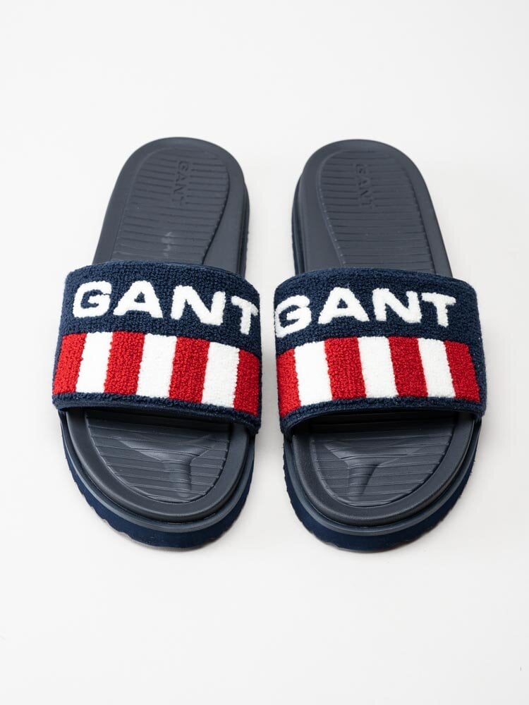 Gant Footwear - Maxbuddy Sport sandal - Marinblå slip in tofflor i textil