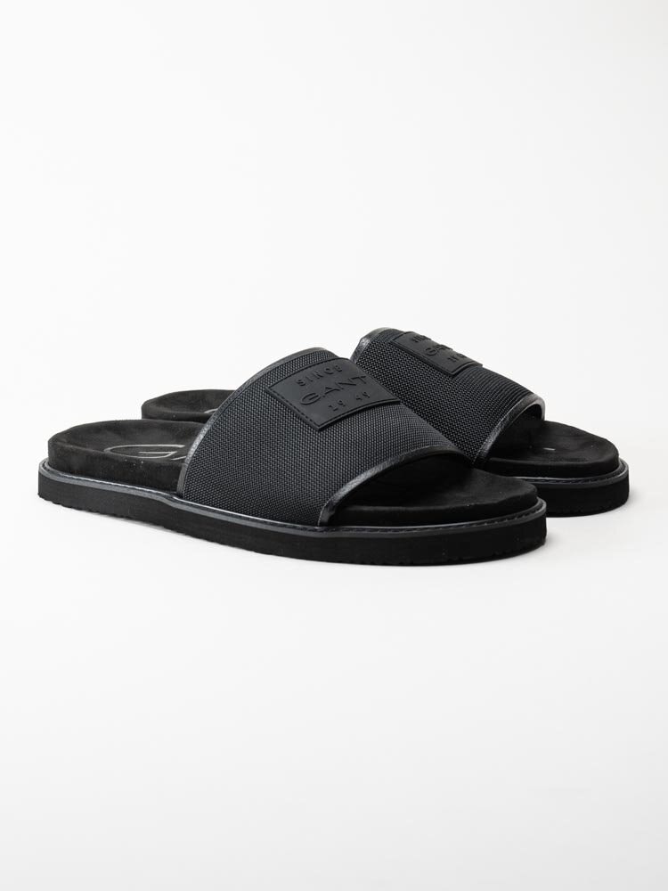 Gant Footwear - Nicepal Sport Sandal - Svarta slip in sandaler i textil