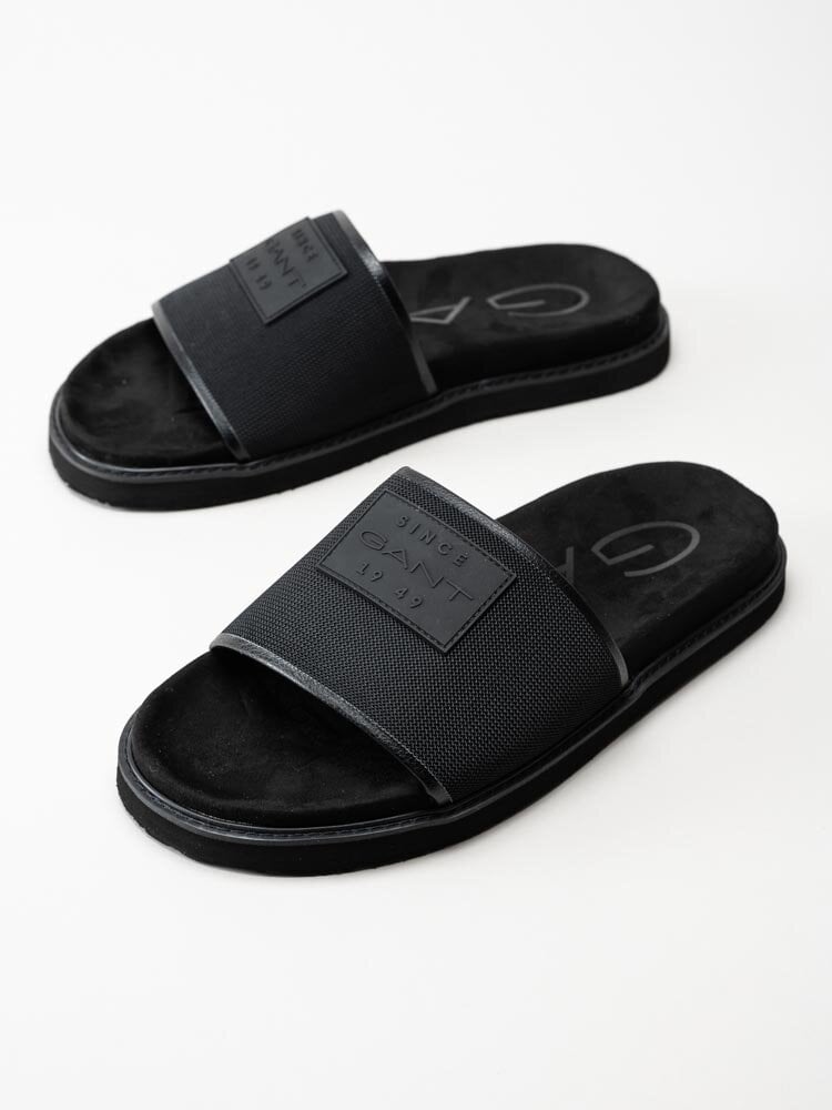 Gant Footwear - Nicepal Sport Sandal - Svarta slip in sandaler i textil