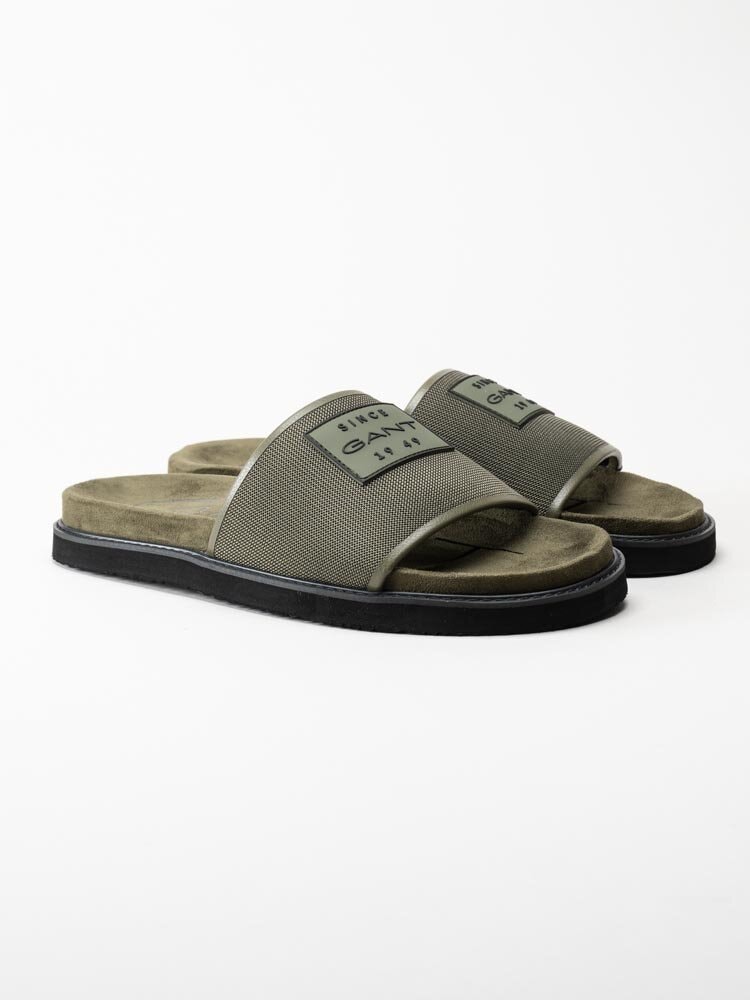 Gant Footwear - Nicepal Sport Sandal - Gröna slip in sandaler i textil