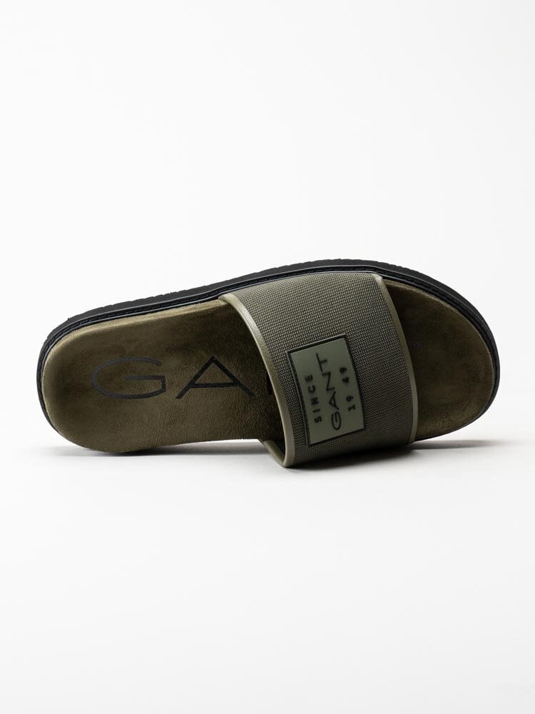 Gant Footwear - Nicepal Sport Sandal - Gröna slip in sandaler i textil