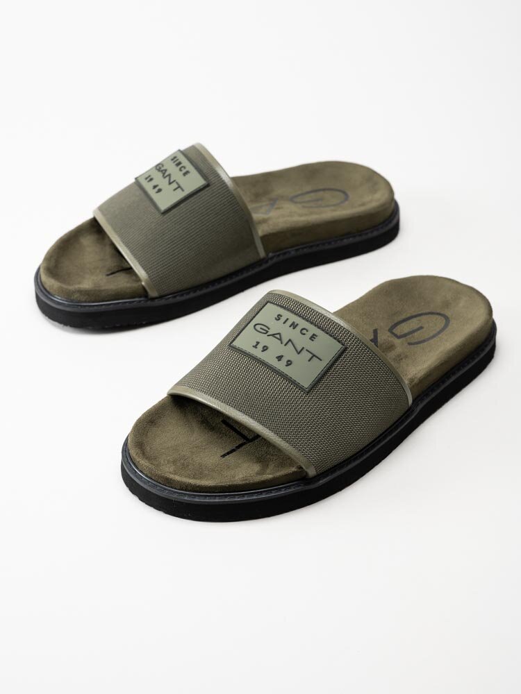 Gant Footwear - Nicepal Sport Sandal - Gröna slip in sandaler i textil