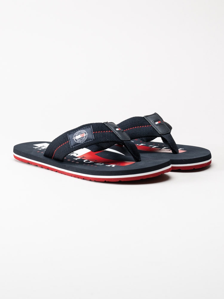 Tommy Hilfiger - Beach Sandal - Mörkblå flip-flops
