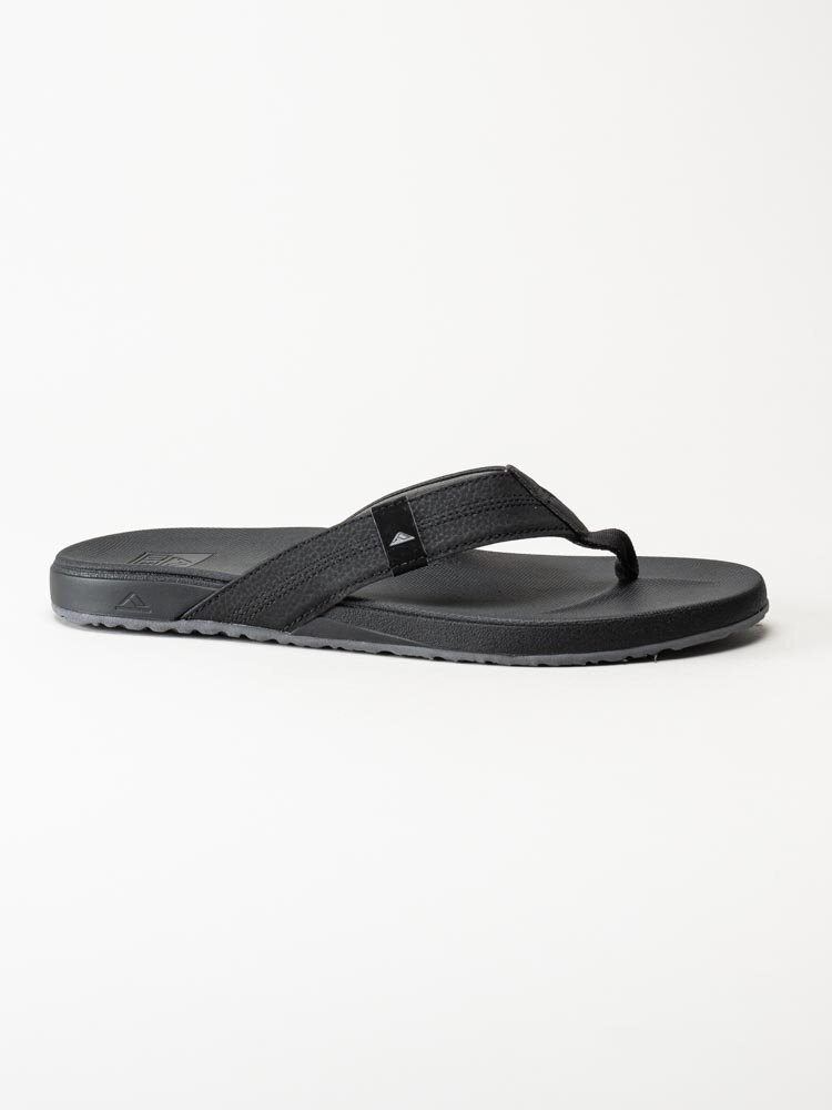 REEF - Cushion Phantom - Svarta flip flops i skinn