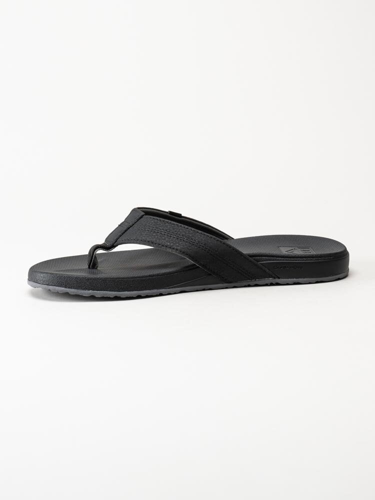 REEF - Cushion Phantom - Svarta flip flops i skinn