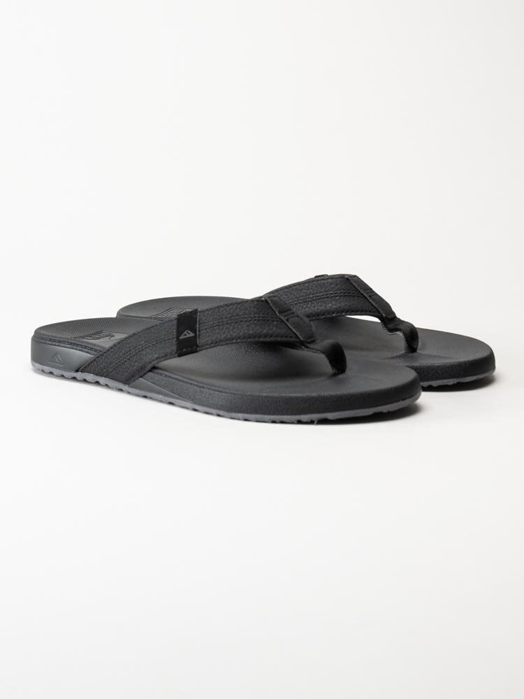 REEF - Cushion Phantom - Svarta flip flops i skinn