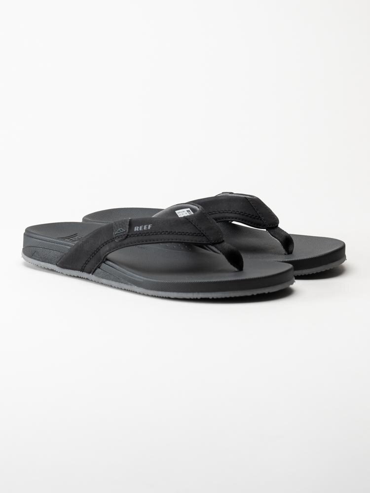 REEF - Cushion Spring - Svarta flip flops i textil