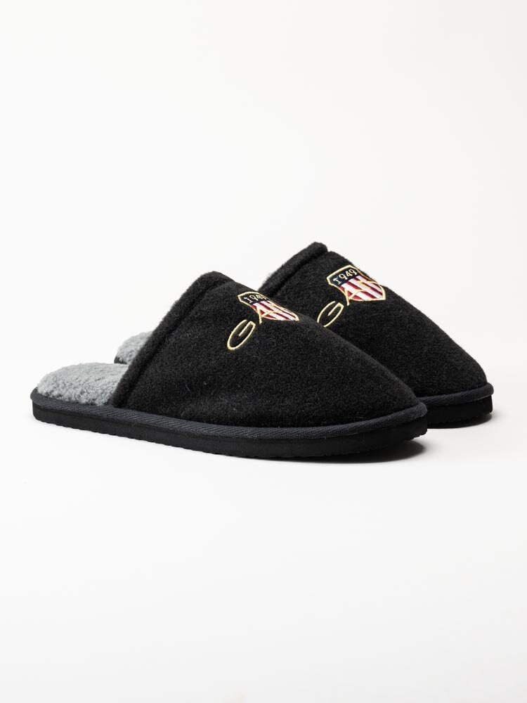 Gant Footwear - Tamaware - Svarta slip in tofflor