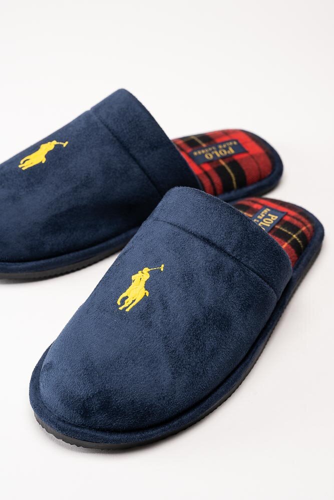 Polo Ralph Lauren - Klarence - Mörkblå slip in tofflor