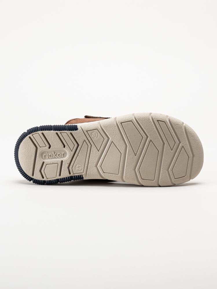 Rieker - Bruna slip in sandaler i skinn