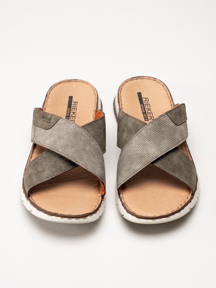 Rieker - Grå slip in sandaler