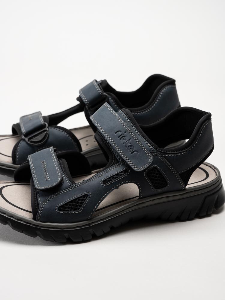 Rieker - Mörkblå sportiga sandaler