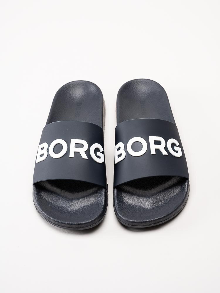 Björn Borg - Knox Mld M - Mörkblå slip in sandaler med vit logga