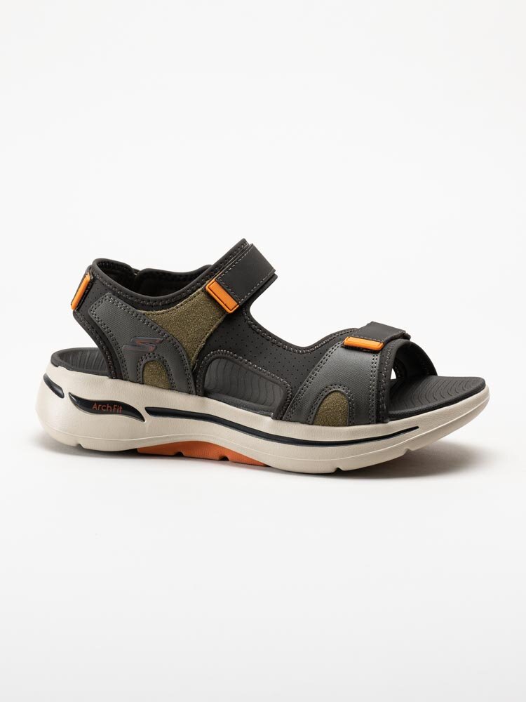 Skechers - Go Walk Arch Fit SandalMission - Gröna sandaler med kardborre