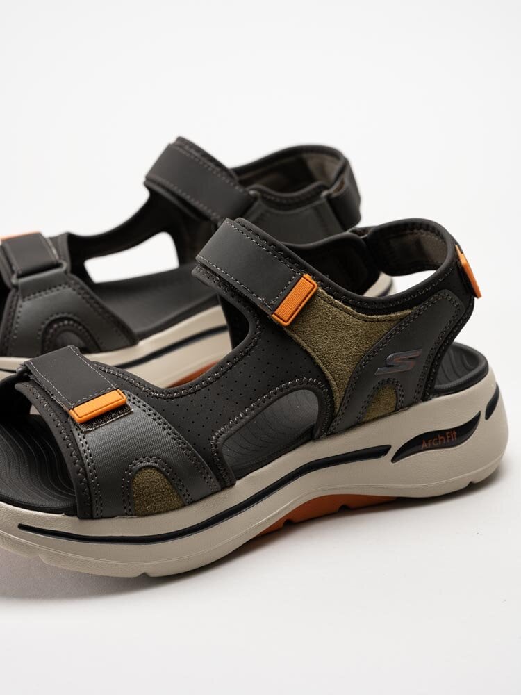 Skechers - Go Walk Arch Fit SandalMission - Gröna sandaler med kardborre