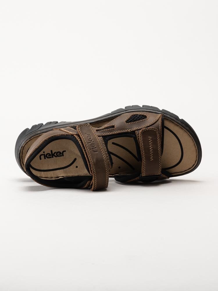 Rieker - Bruna sportiga sandaler