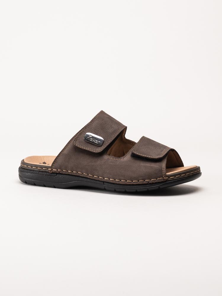 Rieker - Bruna slip in sandaler i nubuck