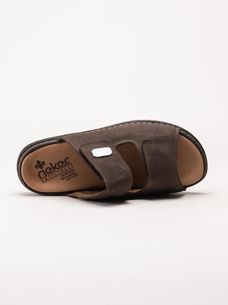 Rieker - Bruna slip in sandaler i nubuck