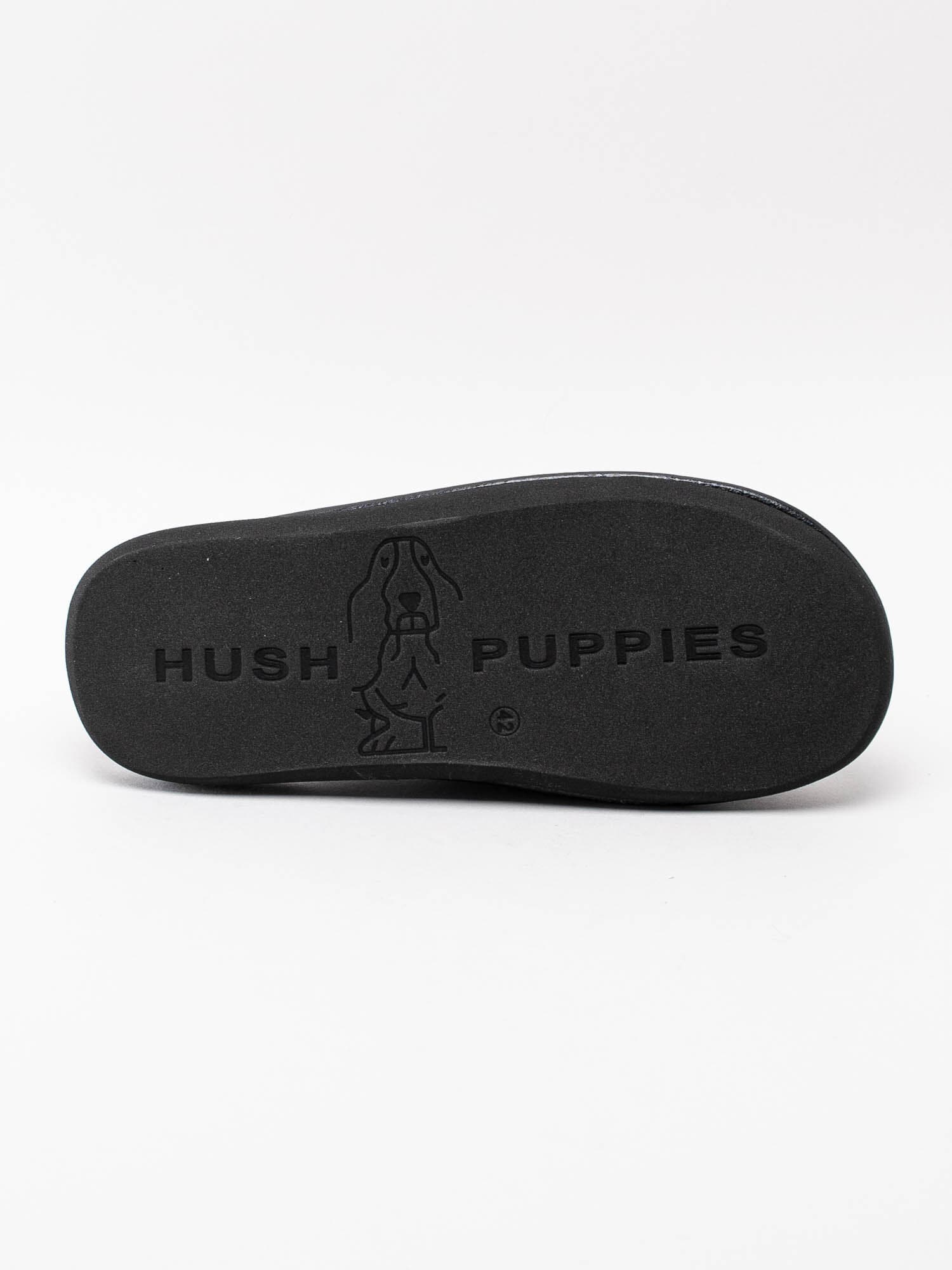 Hush Puppies - Mörkgrå slip in tofflor