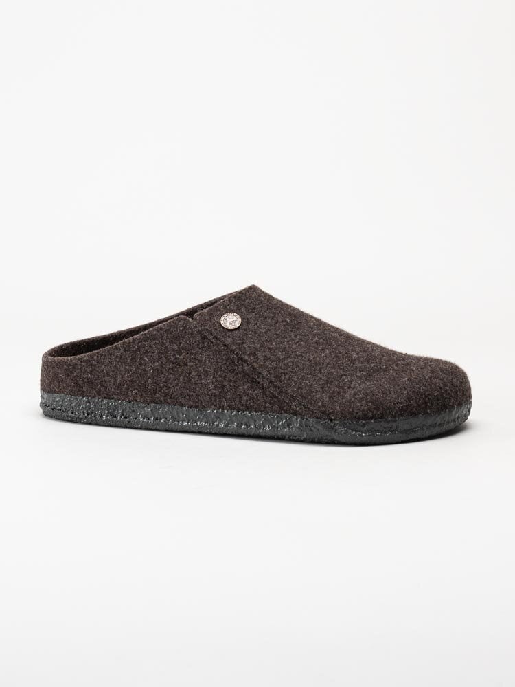 Birkenstock - Zermatt Wool Felt regular - Bruna slip in ulltofflor