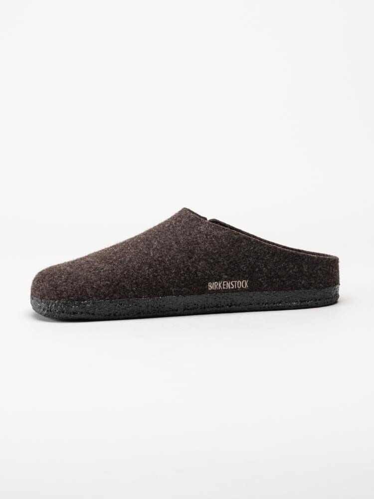 Birkenstock - Zermatt Wool Felt regular - Bruna slip in ulltofflor
