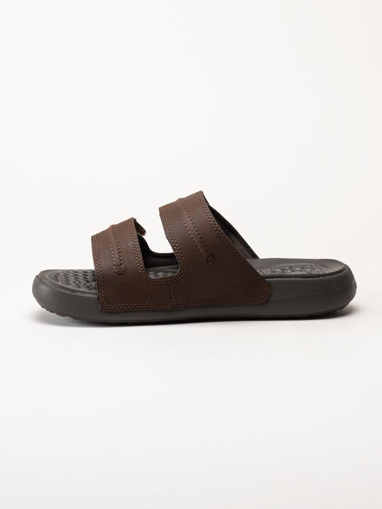 Crocs - Yukon Vista II - Mörkbruna slip in sandaler