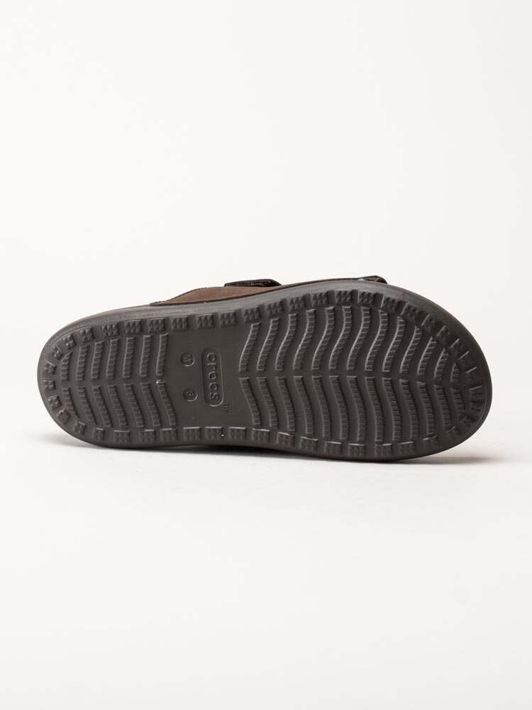 Crocs - Yukon Vista II - Mörkbruna slip in sandaler